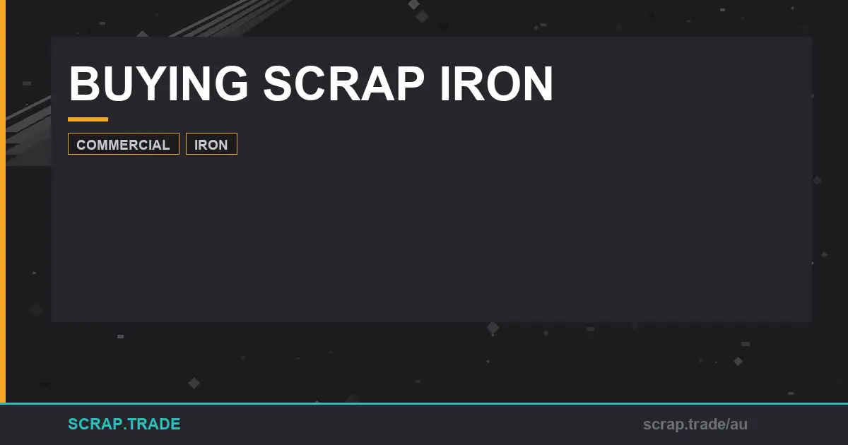 buying-scrap-iron - Scrap Trade