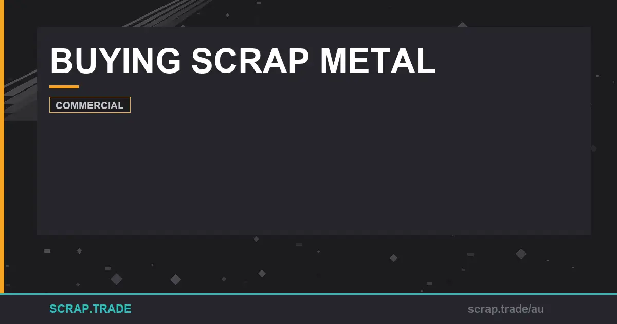 buying-scrap-metal - Scrap Trade