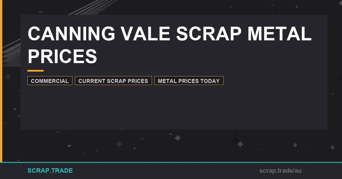 canning-vale-scrap-metal-prices-your-2024-guide - Scrap Trade