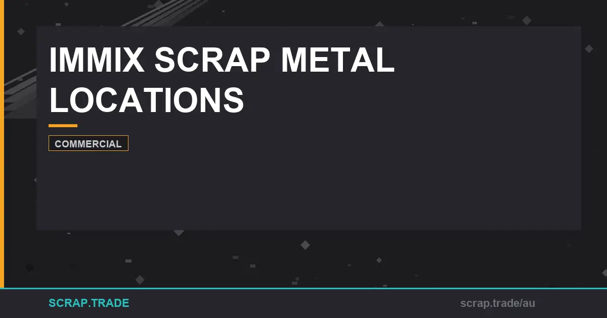 immix-scrap-metal-locations - Scrap Trade