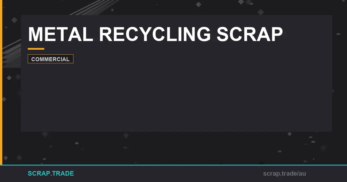 metal-recycling-scrap-in-australia - Scrap Trade