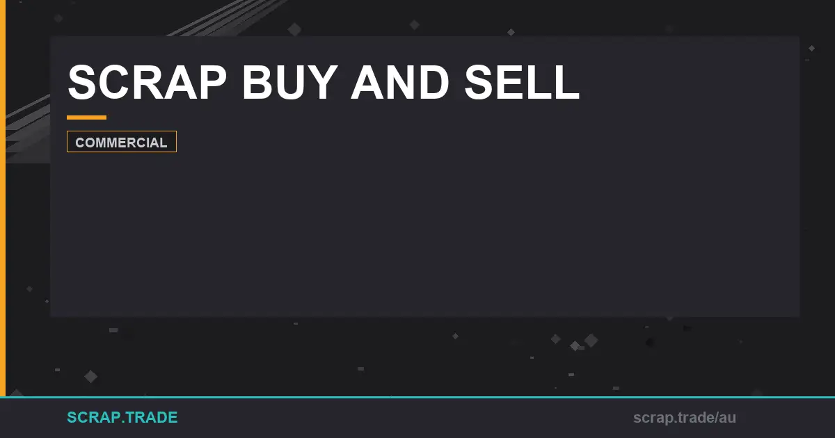 scrap-buy-and-sell - Scrap Trade