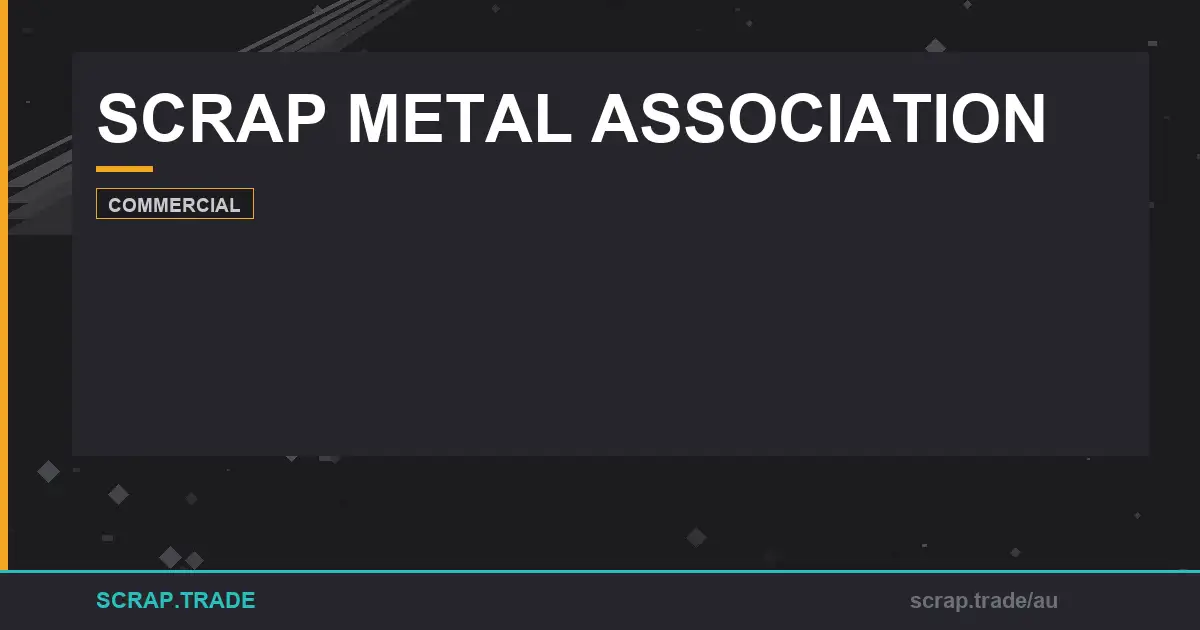 scrap-metal-association - Scrap Trade