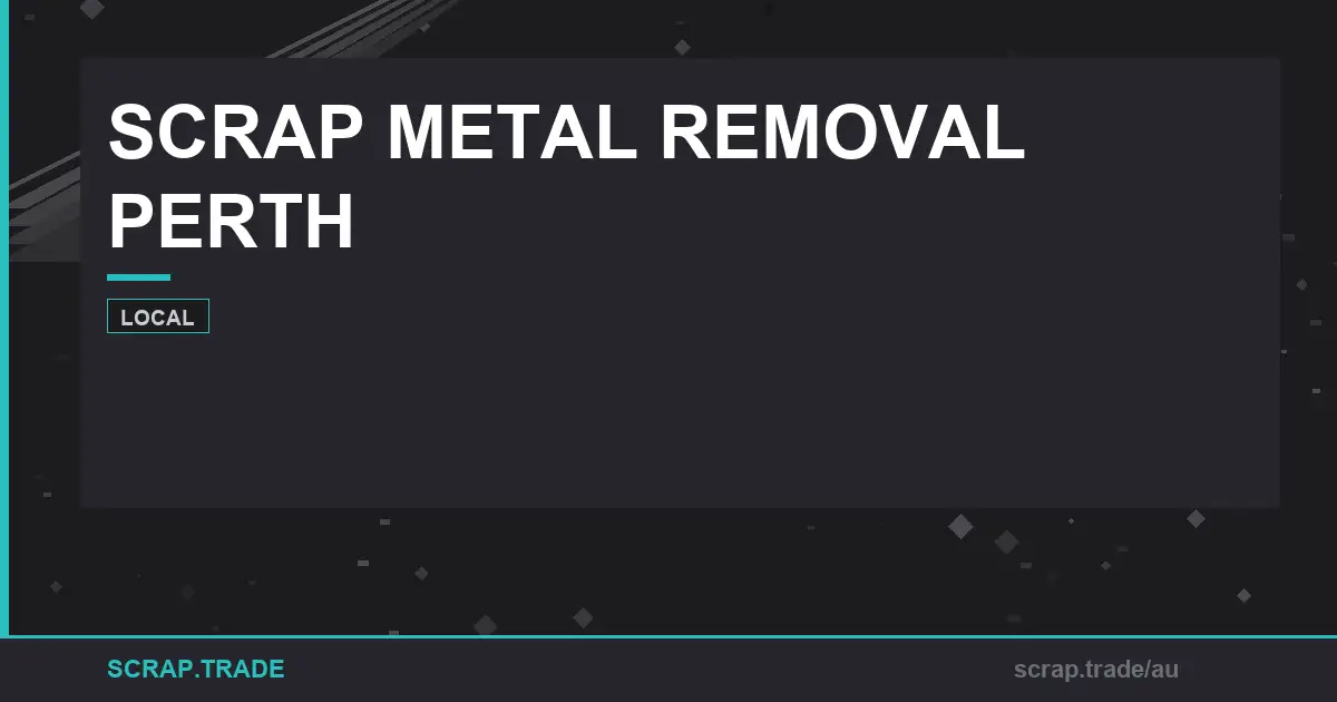 scrap-metal-removal-perth - Scrap Trade