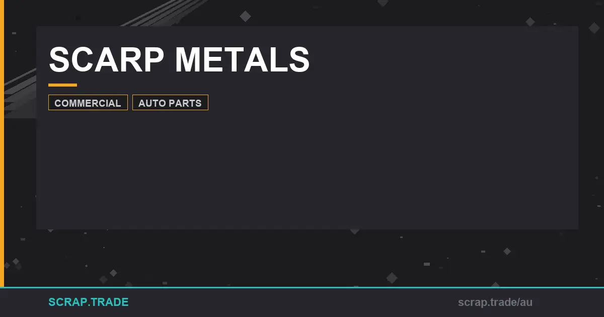 scrap-metals - Scrap Trade