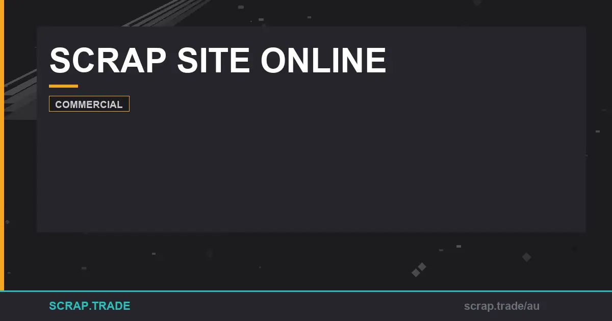 scrap-site-online - Scrap Trade