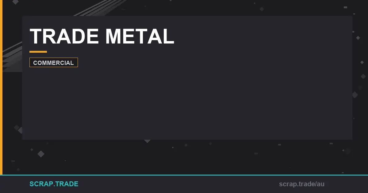 trade-metal - Scrap Trade