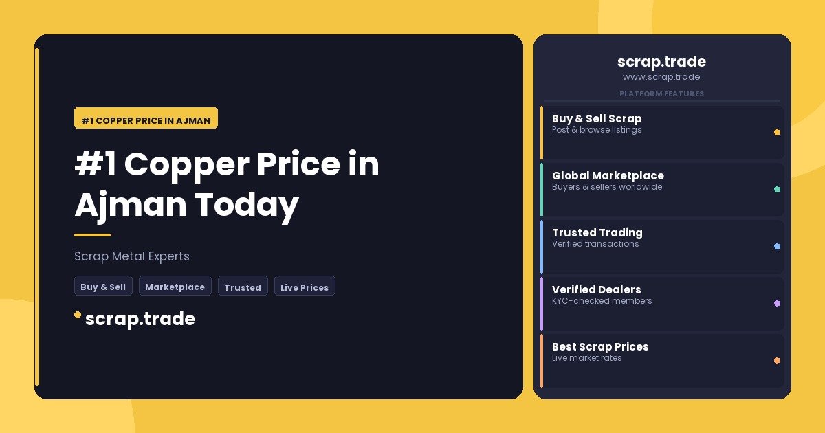#1 Copper Price in Ajman - #1 Copper Price in Ajman