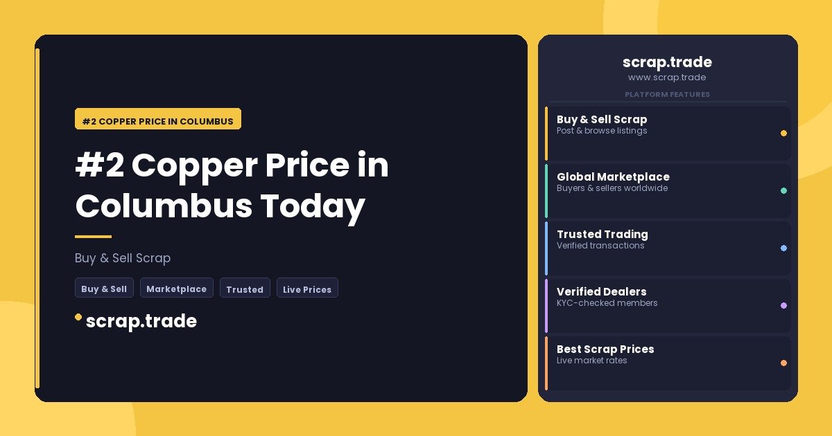 #2 Copper Price in Columbus - #2 Copper Price in Columbus