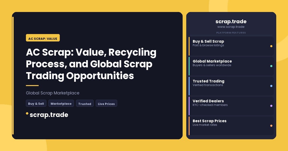 AC Scrap: Value - AC Scrap: Value