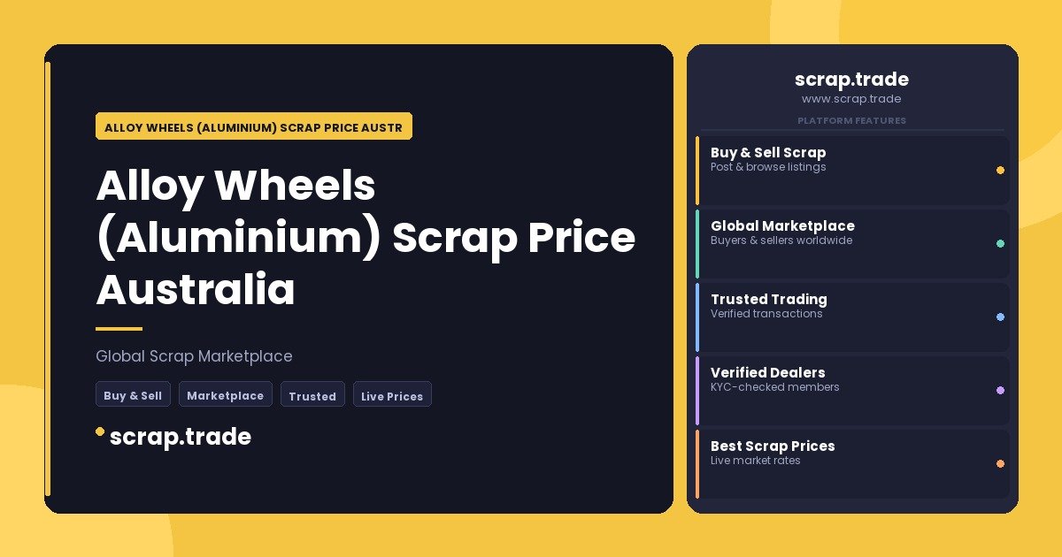 Alloy Wheels (Aluminium) Scrap Price Australia - Alloy Wheels (Aluminium) Scrap Price Australia