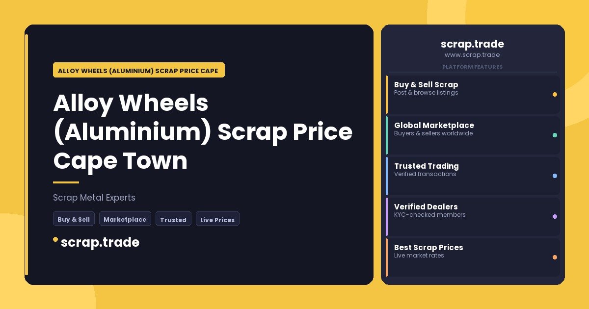 Alloy Wheels (Aluminium) Scrap Price Cape Town - Alloy Wheels (Aluminium) Scrap Price Cape Town