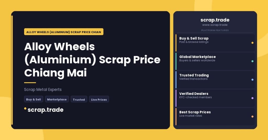 Alloy Wheels (Aluminium) Scrap Price Chiang Mai - Alloy Wheels (Aluminium) Scrap Price Chiang Mai