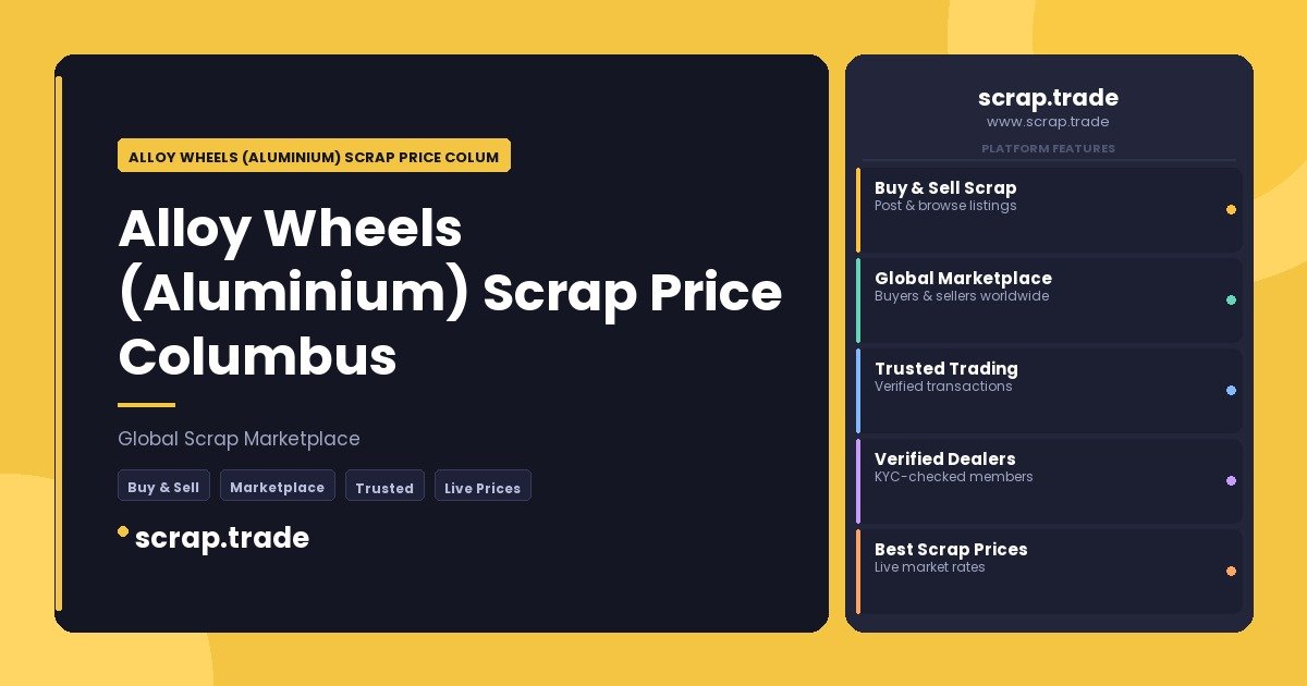 Alloy Wheels (Aluminium) Scrap Price Columbus - Alloy Wheels (Aluminium) Scrap Price Columbus