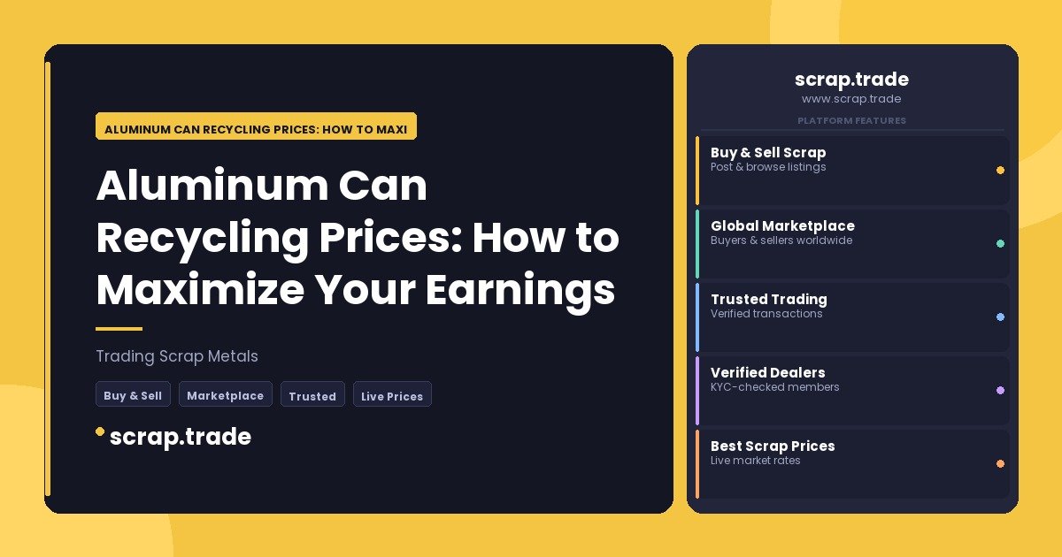 Aluminum Can Recycling Prices: How to Maximize Your Earnings - Aluminum Can Recycling Prices: How to Maximize Your Earnings