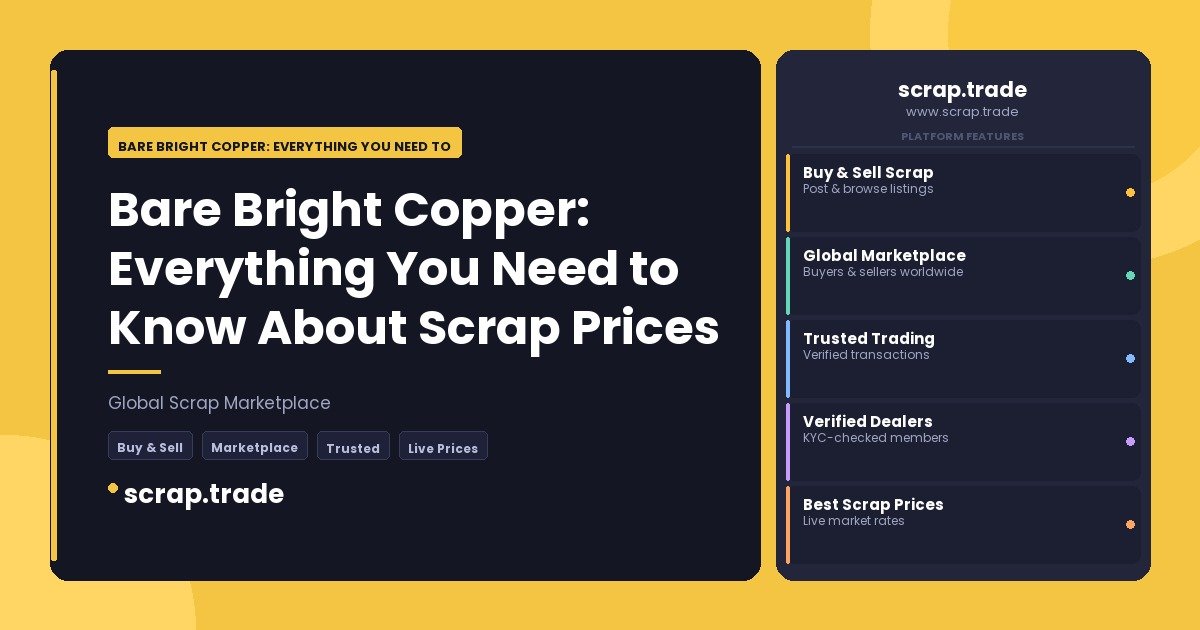 Bare Bright Copper: Everything You Need to Know About Scrap - Bare Bright Copper: Everything You Need to Know About Scrap