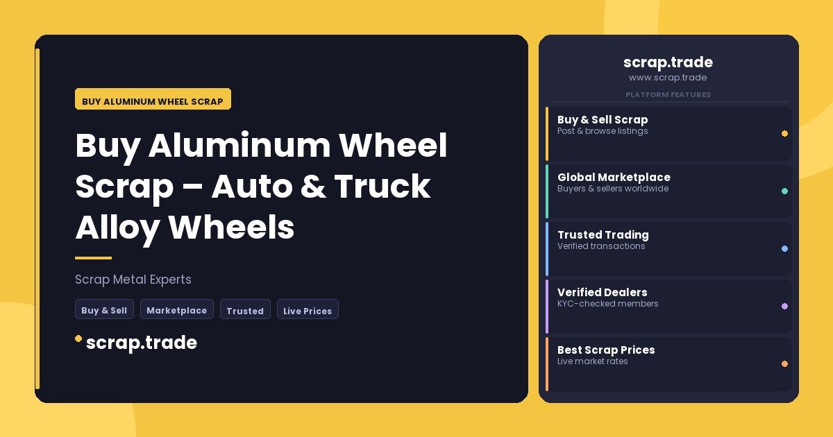 Buy Aluminum Wheel Scrap - Buy Aluminum Wheel Scrap