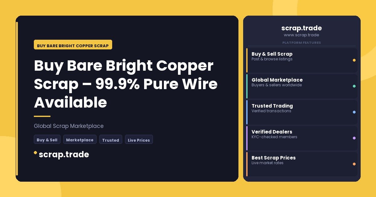 Buy Bare Bright Copper Scrap - Buy Bare Bright Copper Scrap