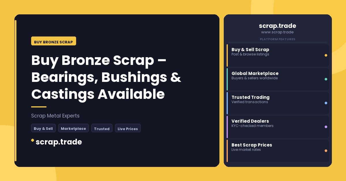 Buy Bronze Scrap - Buy Bronze Scrap