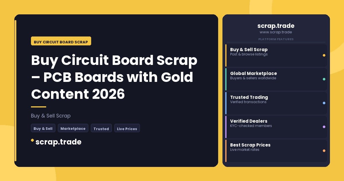 Buy Circuit Board Scrap - Buy Circuit Board Scrap