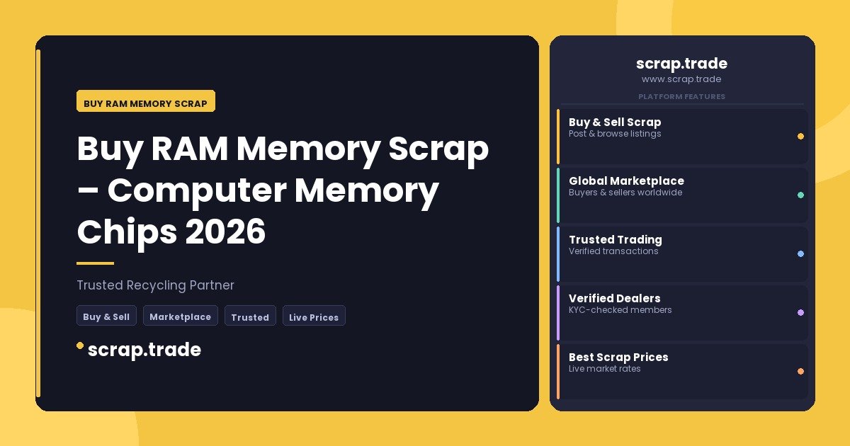 Buy RAM Memory Scrap - Buy RAM Memory Scrap