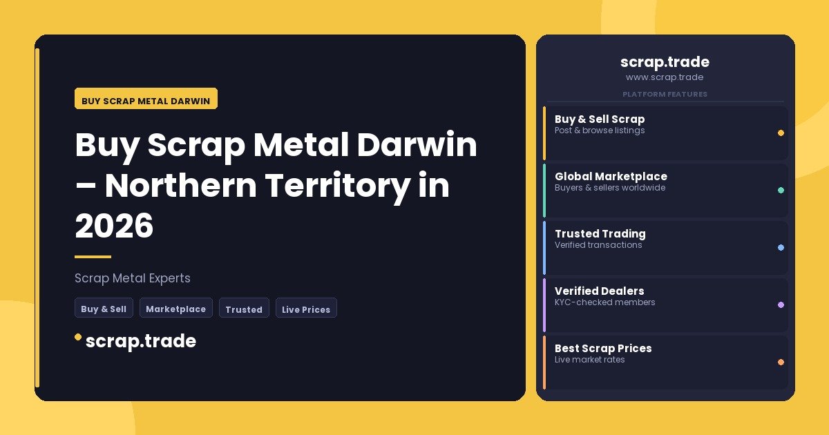 Buy Scrap Metal Darwin - Buy Scrap Metal Darwin
