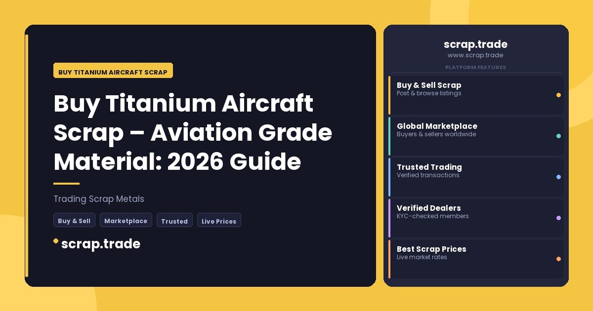 Buy Titanium Aircraft Scrap - Buy Titanium Aircraft Scrap