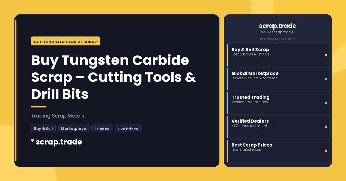 Buy Tungsten Carbide Scrap - Buy Tungsten Carbide Scrap