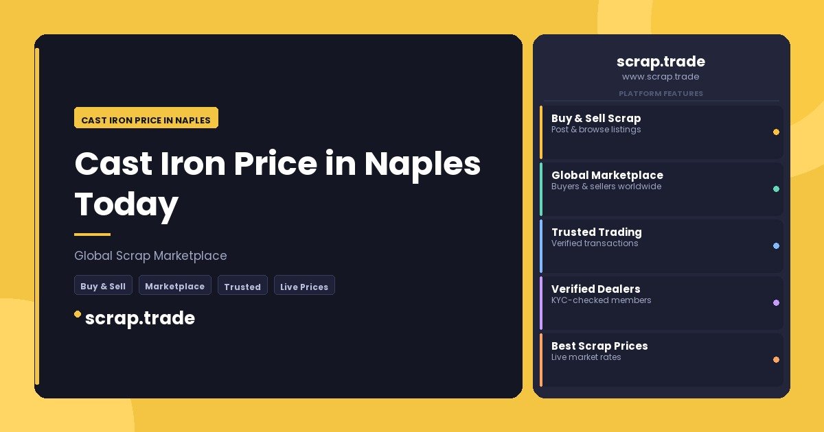 Cast Iron Price in Naples - Cast Iron Price in Naples
