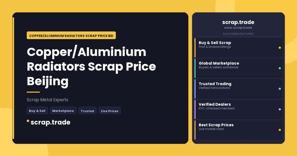 Copper/Aluminium Radiators Scrap Price Beijing - Copper/Aluminium Radiators Scrap Price Beijing