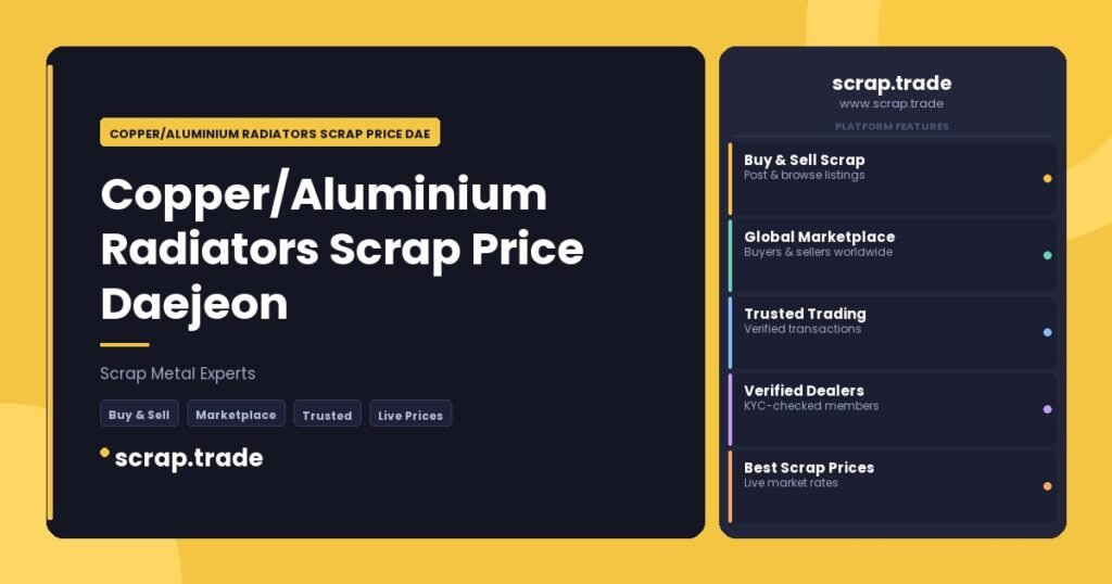 Copper/Aluminium Radiators Scrap Price Daejeon - Copper/Aluminium Radiators Scrap Price Daejeon
