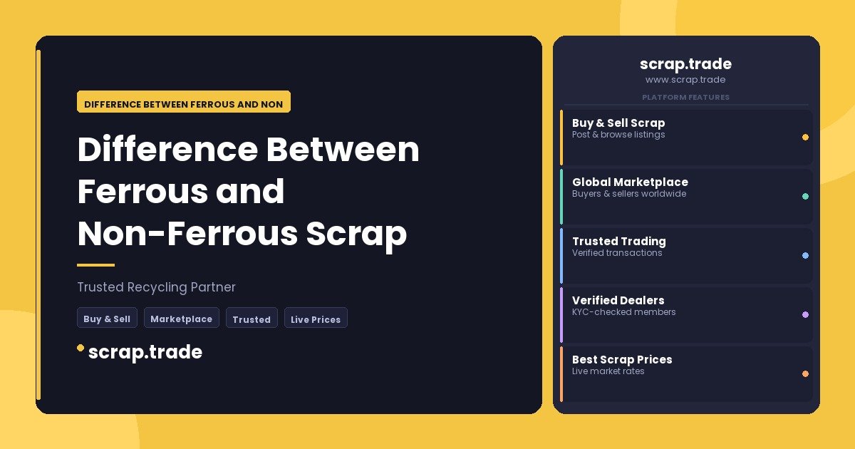 Difference Between Ferrous and Non - Difference Between Ferrous and Non