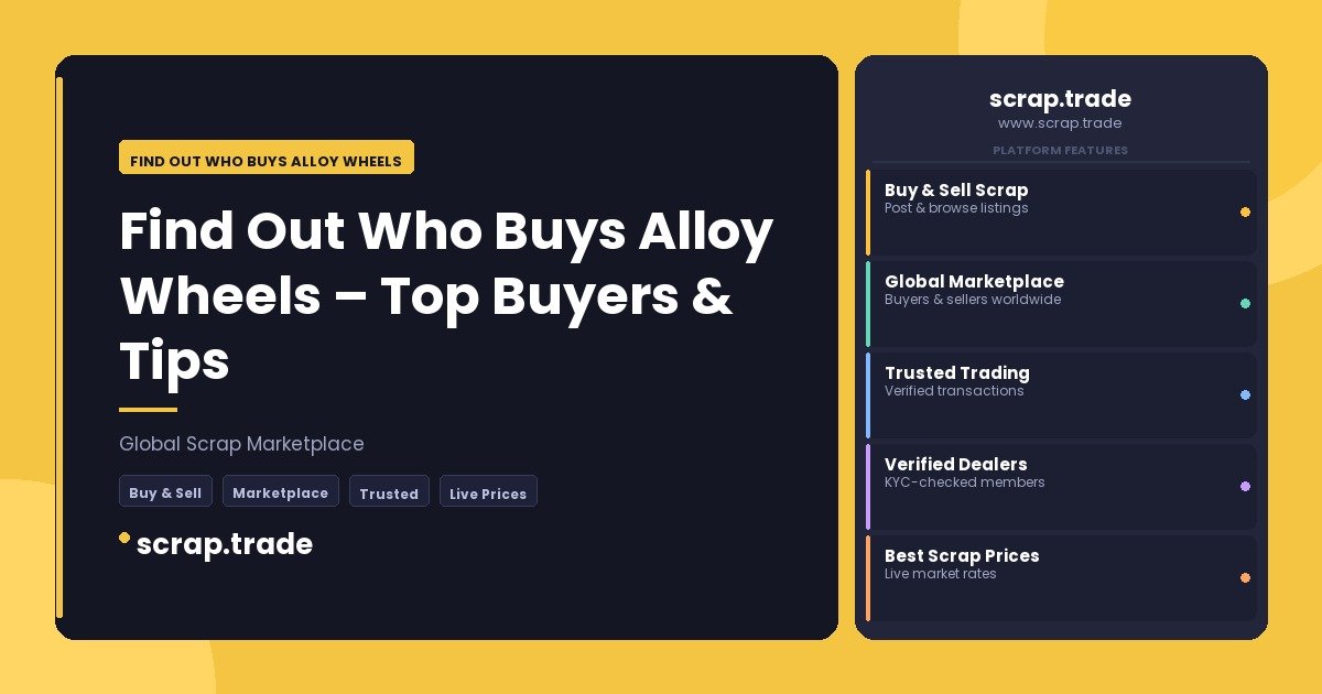 Find Out Who Buys Alloy Wheels - Find Out Who Buys Alloy Wheels