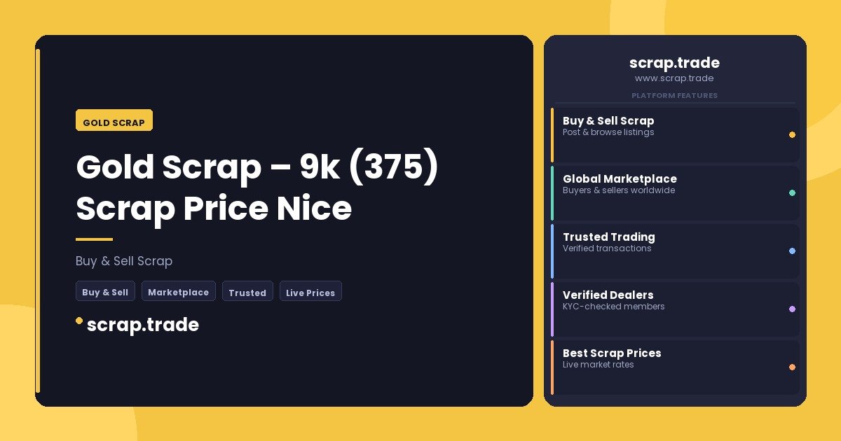 Gold Scrap - Gold Scrap