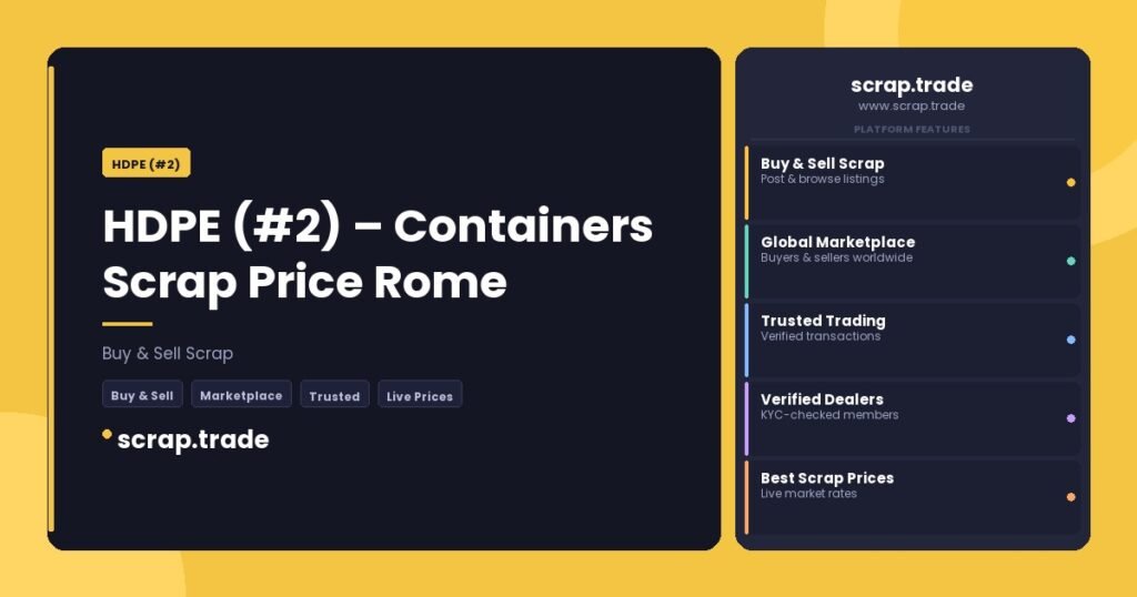 HDPE (#2) - HDPE (#2)