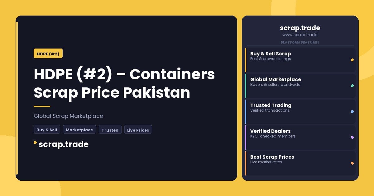 HDPE (#2) - HDPE (#2)