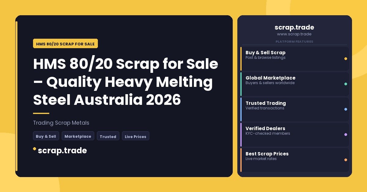 HMS 80/20 Scrap for Sale - HMS 80/20 Scrap for Sale