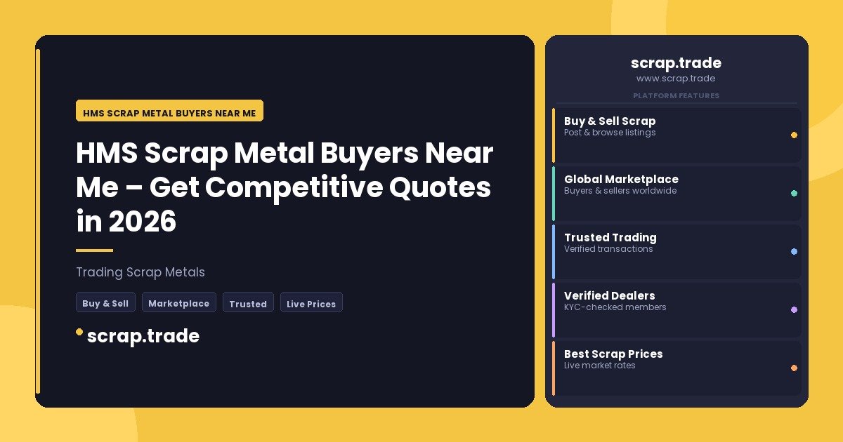 HMS Scrap Metal Buyers Near Me - HMS Scrap Metal Buyers Near Me