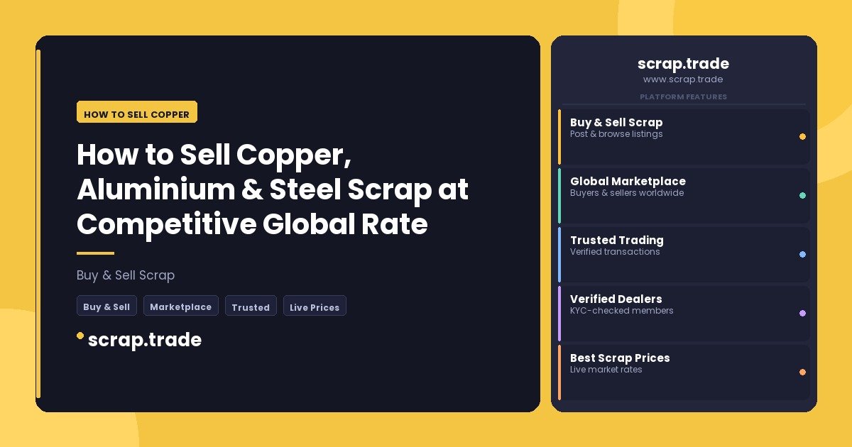 How to Sell Copper - How to Sell Copper