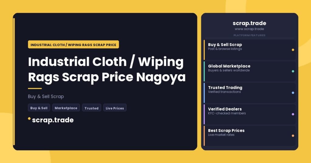 Industrial Cloth / Wiping Rags Scrap Price Nagoya - Industrial Cloth / Wiping Rags Scrap Price Nagoya
