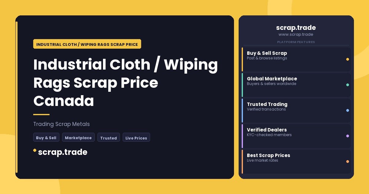 Industrial Cloth / Wiping Rags Scrap Price Canada - Industrial Cloth / Wiping Rags Scrap Price Canada