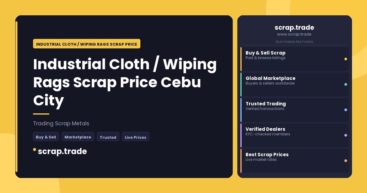 Industrial Cloth / Wiping Rags Scrap Price Cebu City - Industrial Cloth / Wiping Rags Scrap Price Cebu City