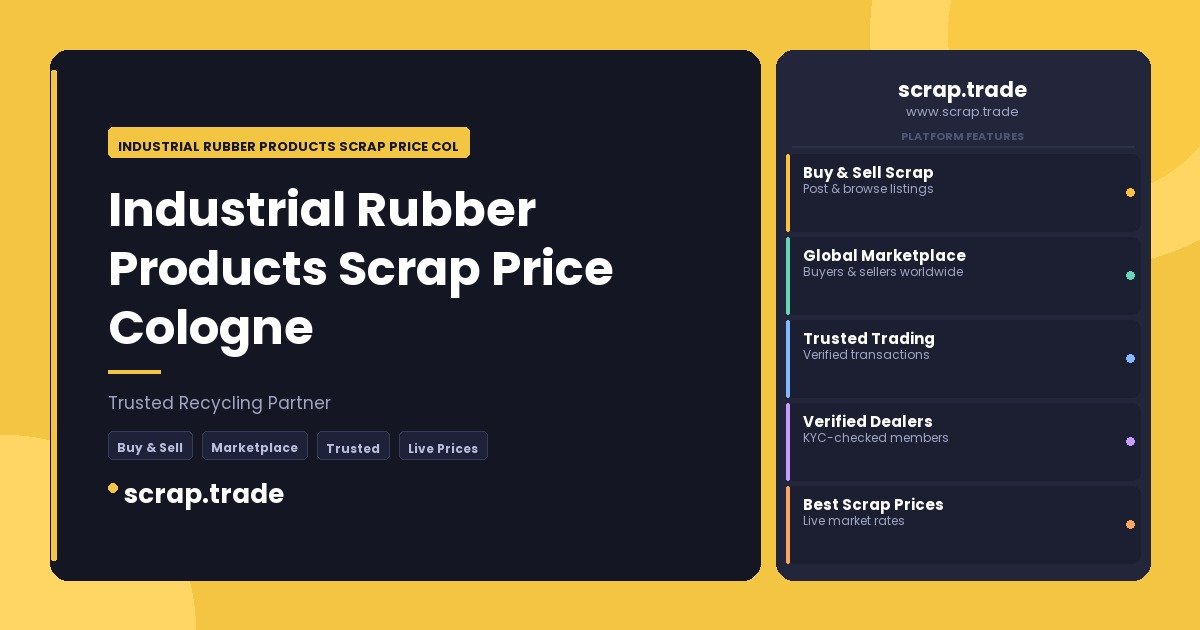 Industrial Rubber Products Scrap Price Cologne - Industrial Rubber Products Scrap Price Cologne