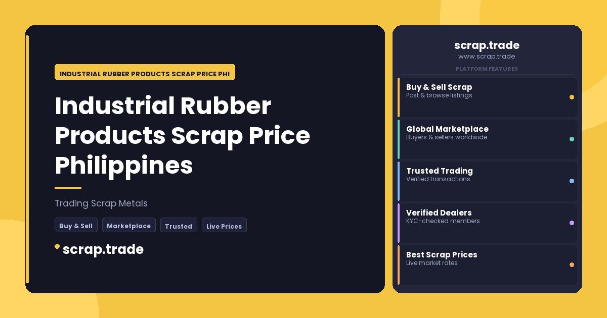 Industrial Rubber Products Scrap Price Philippines - Industrial Rubber Products Scrap Price Philippines