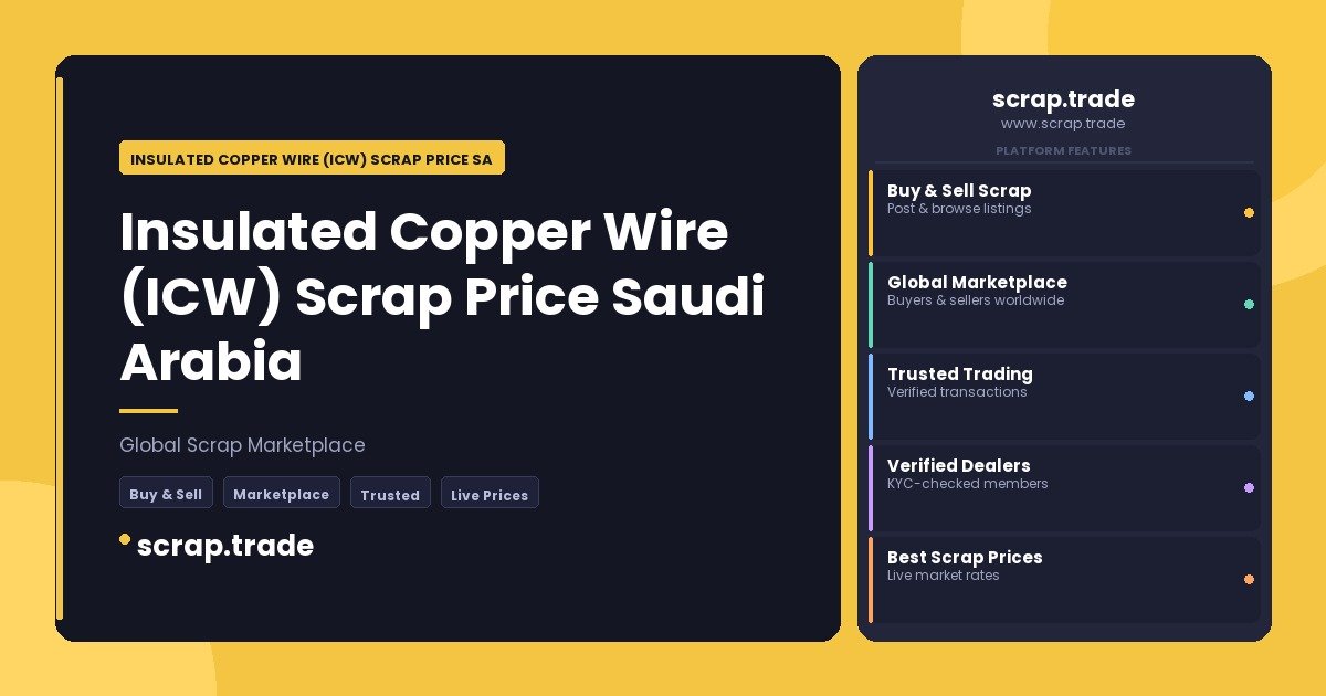 Insulated Copper Wire (ICW) Scrap Price Saudi Arabia - Insulated Copper Wire (ICW) Scrap Price Saudi Arabia