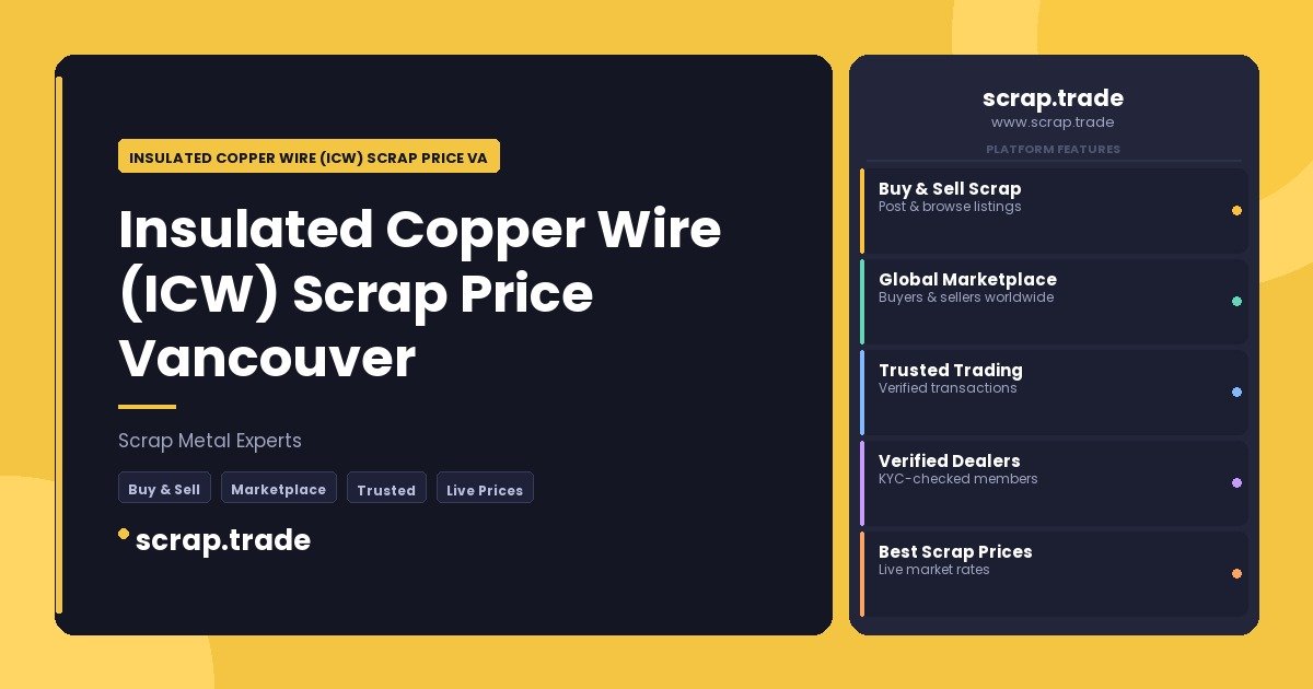 Insulated Copper Wire (ICW) Scrap Price Vancouver - Insulated Copper Wire (ICW) Scrap Price Vancouver