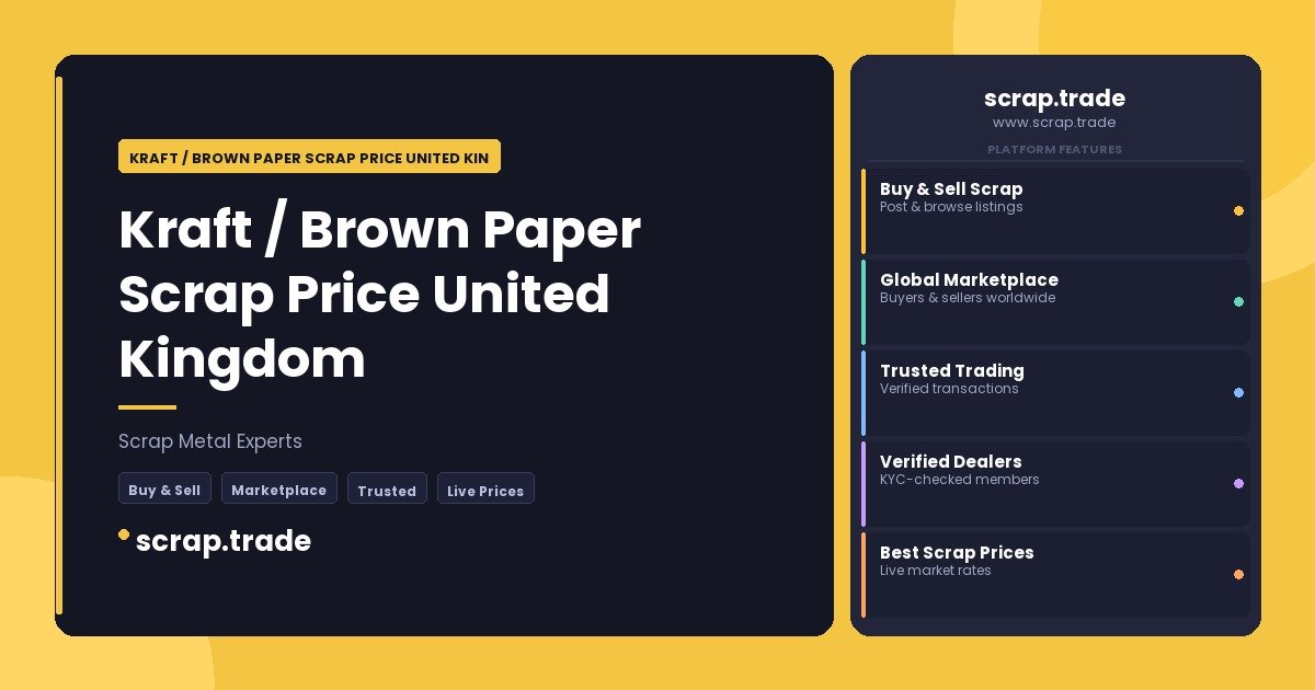 Kraft / Brown Paper Scrap Price United Kingdom - Kraft / Brown Paper Scrap Price United Kingdom