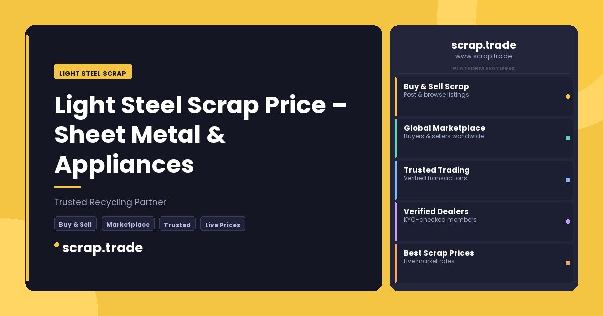 Light Steel Scrap - Light Steel Scrap