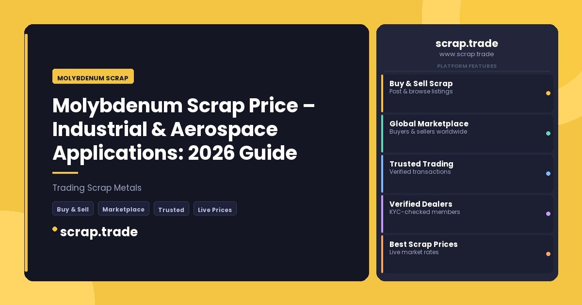 Molybdenum Scrap - Molybdenum Scrap