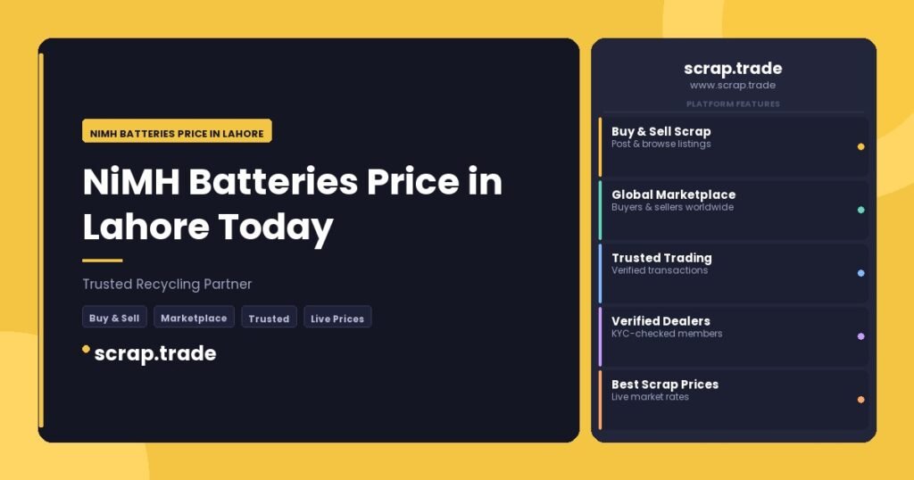 NiMH Batteries Price in Lahore - NiMH Batteries Price in Lahore